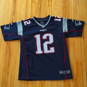 Kids Tom Brady Pats jersey